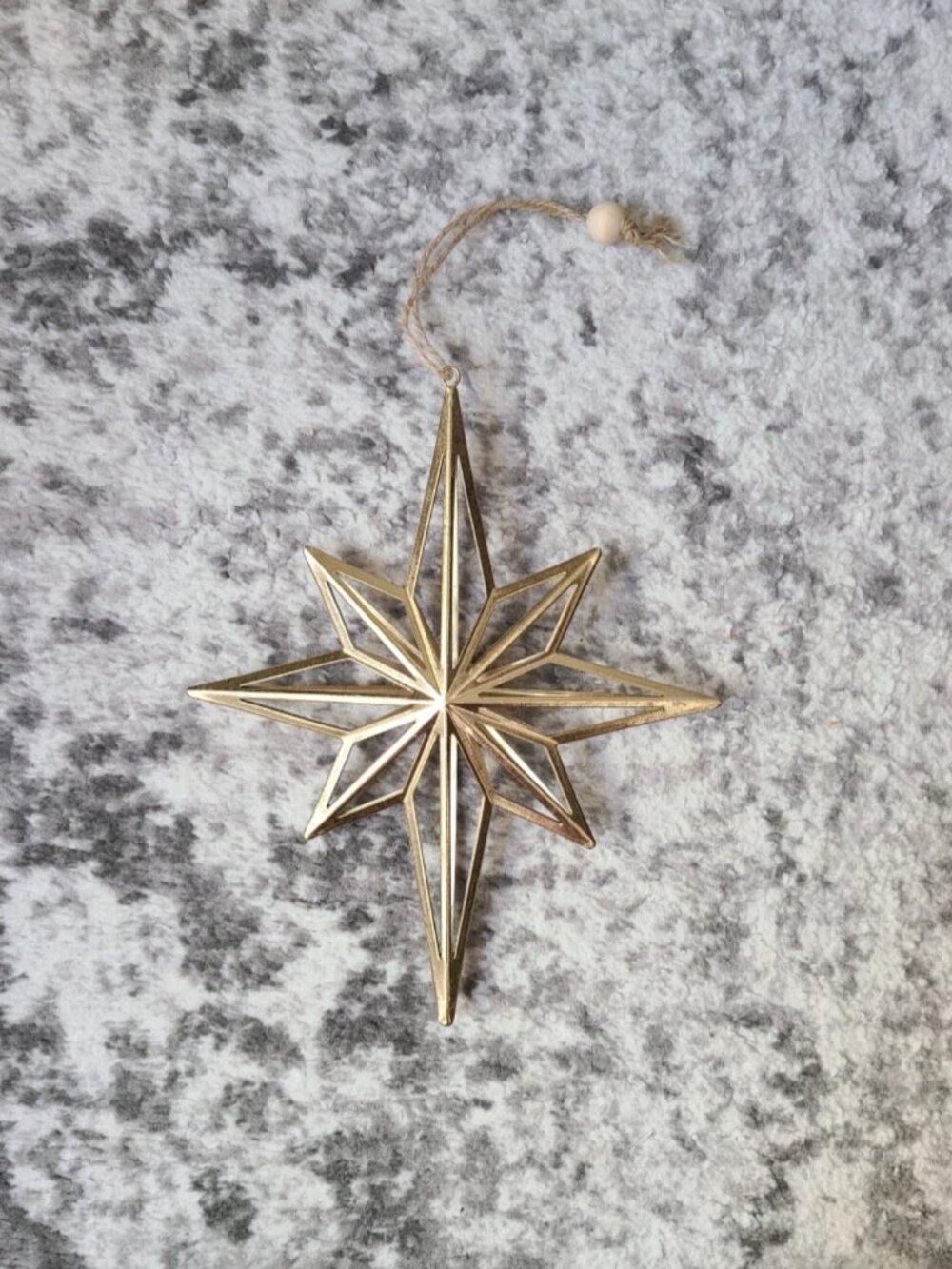 Kirklands Gold Star Ornaments